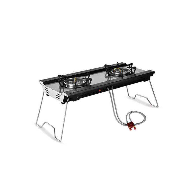 Double burner IGT gas stove