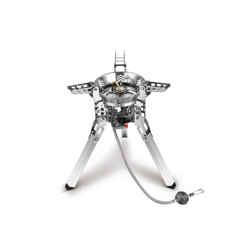 Windproof high power cooking station