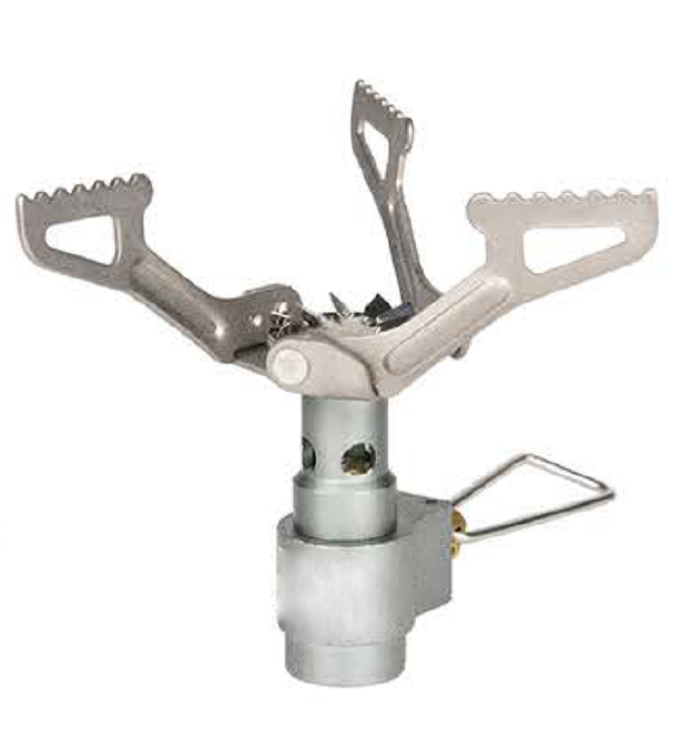 Integrated portable gas stove