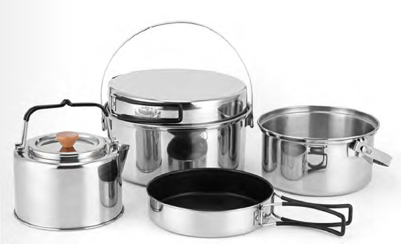 Stainless steel cookware set