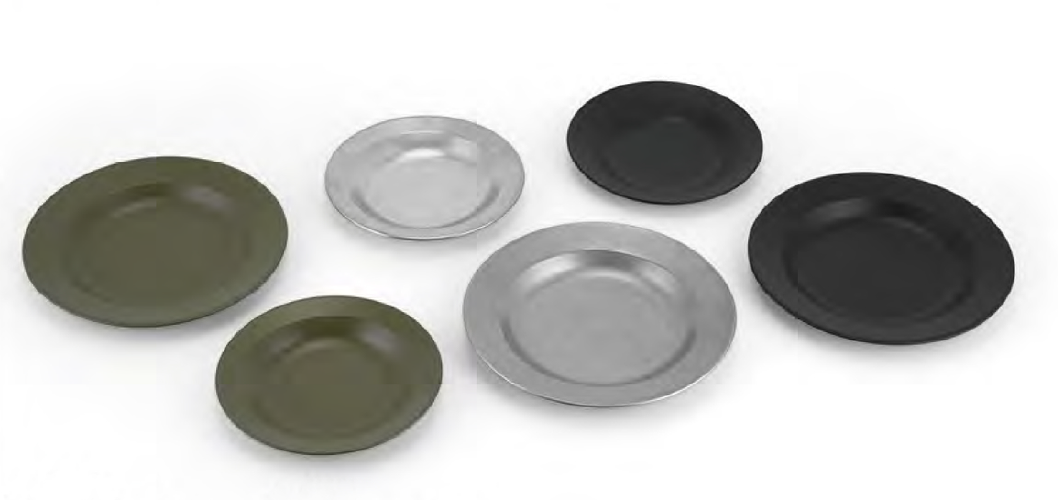 Stainless Steel camping plate