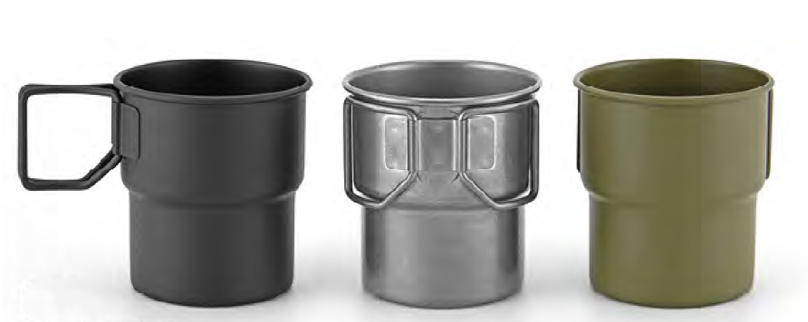 Stainless steel camping cup