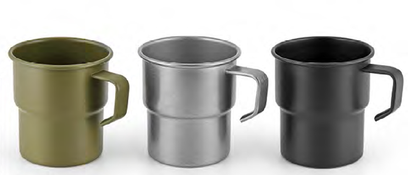 Stainless steel camping cup
