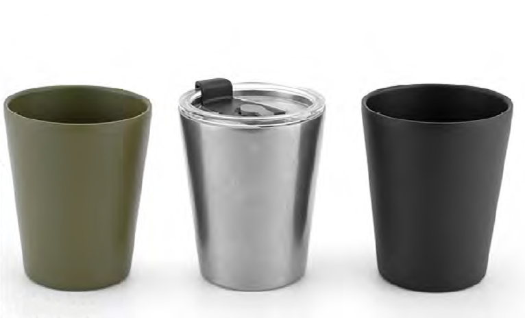 Stainless steel camping cup