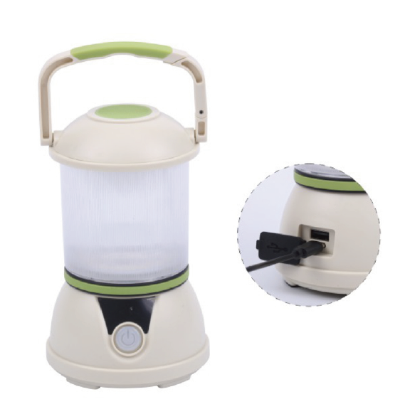 Power display camping light
