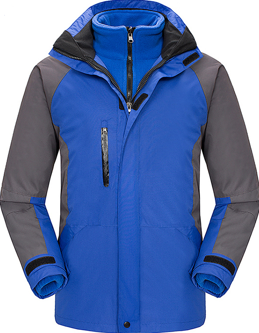 Two-pieces suit windbreaker