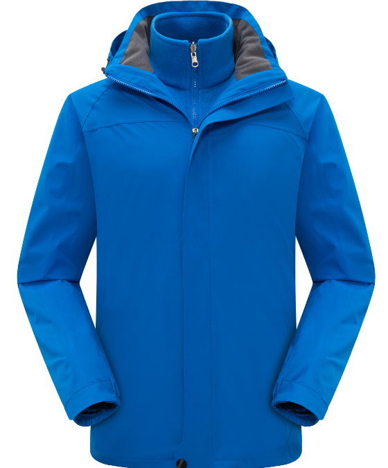 Two-pieces suit windbreaker
