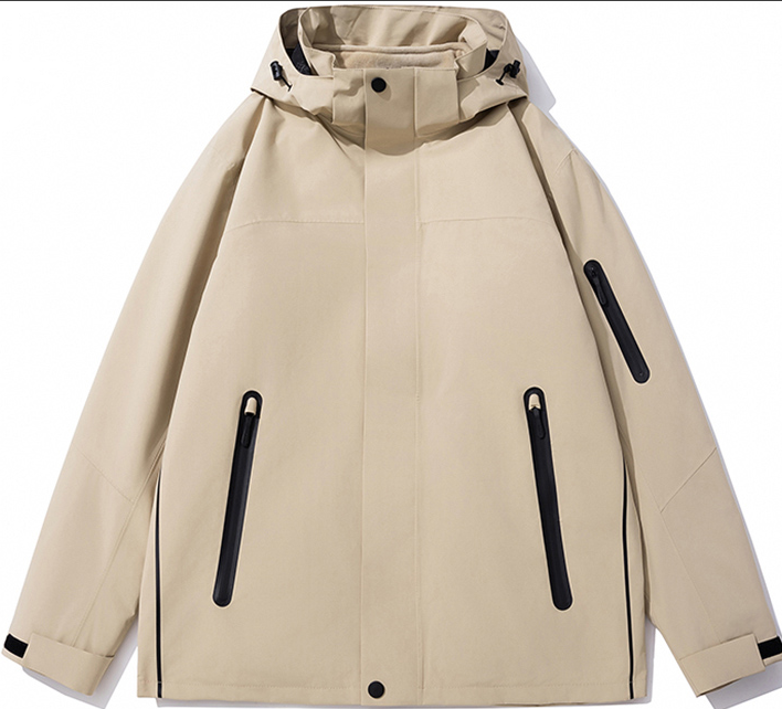 Two-pieces suit windbreaker