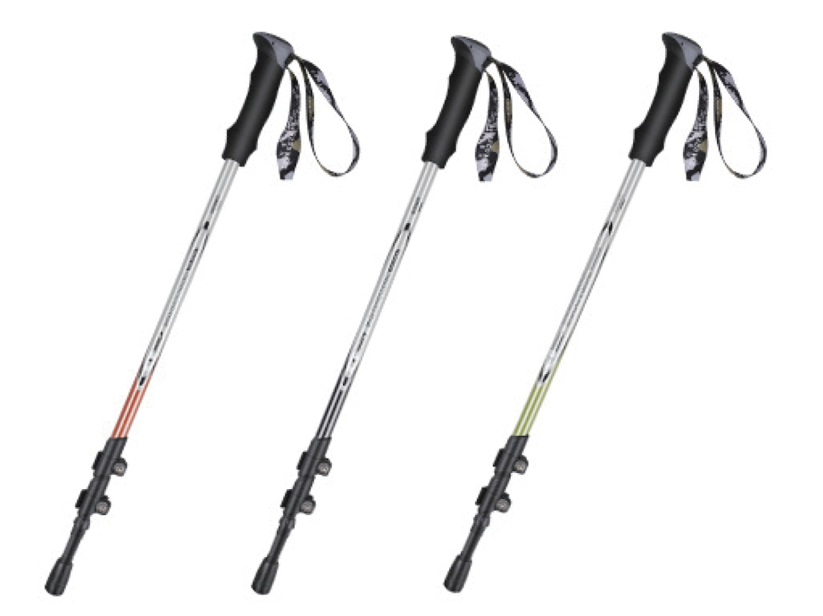 Carbon fibre trekking pole