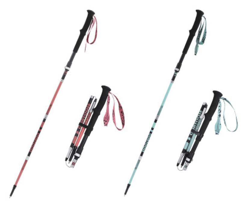 Carbon fibre trekking pole