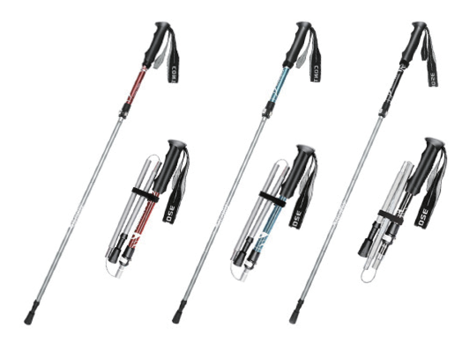 6013 aluminium alloy trekking pole